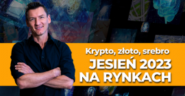 Jesień 2023 na rynkach - krypto, złoto & srebro